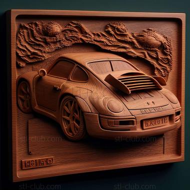 3D model Porsche 953 (STL)